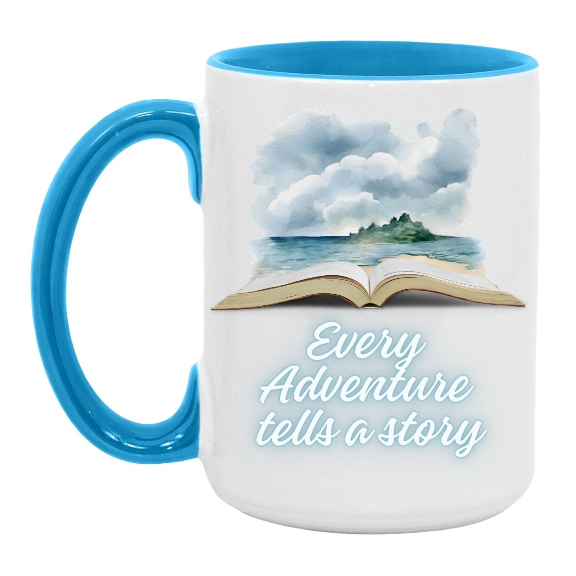 An Ocean Adventure 15oz Accent Mug