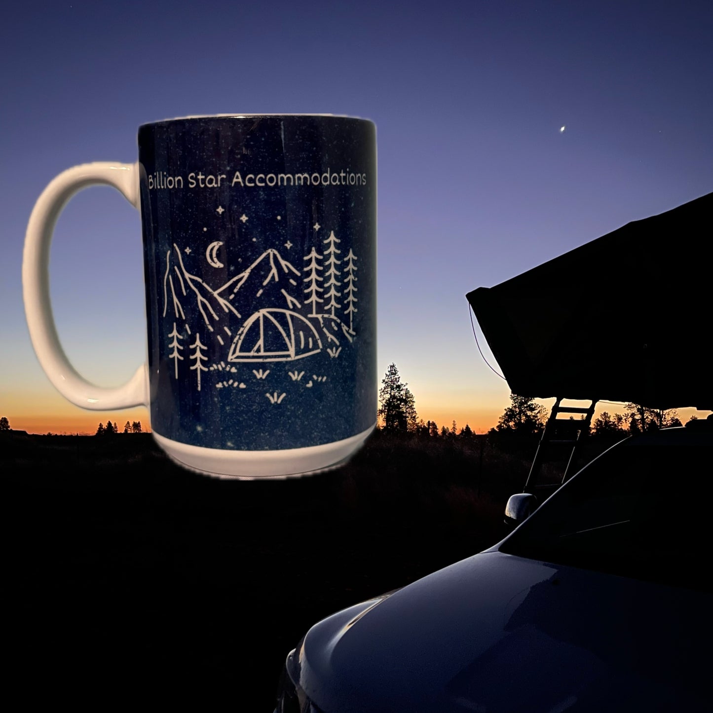 Billion Star 15oz White Mug