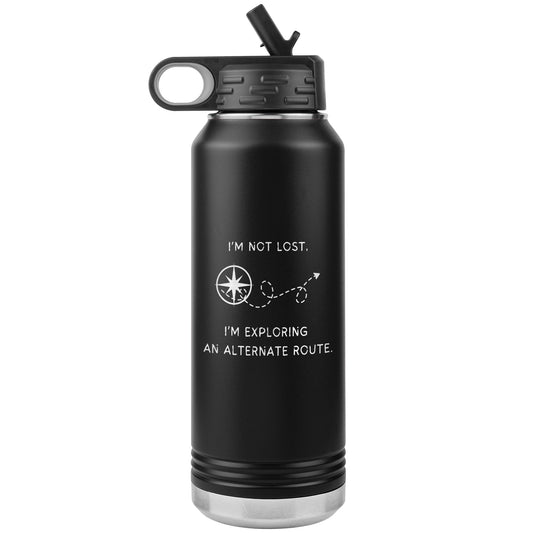 Exploring 32 oz Insulated Water Bottle