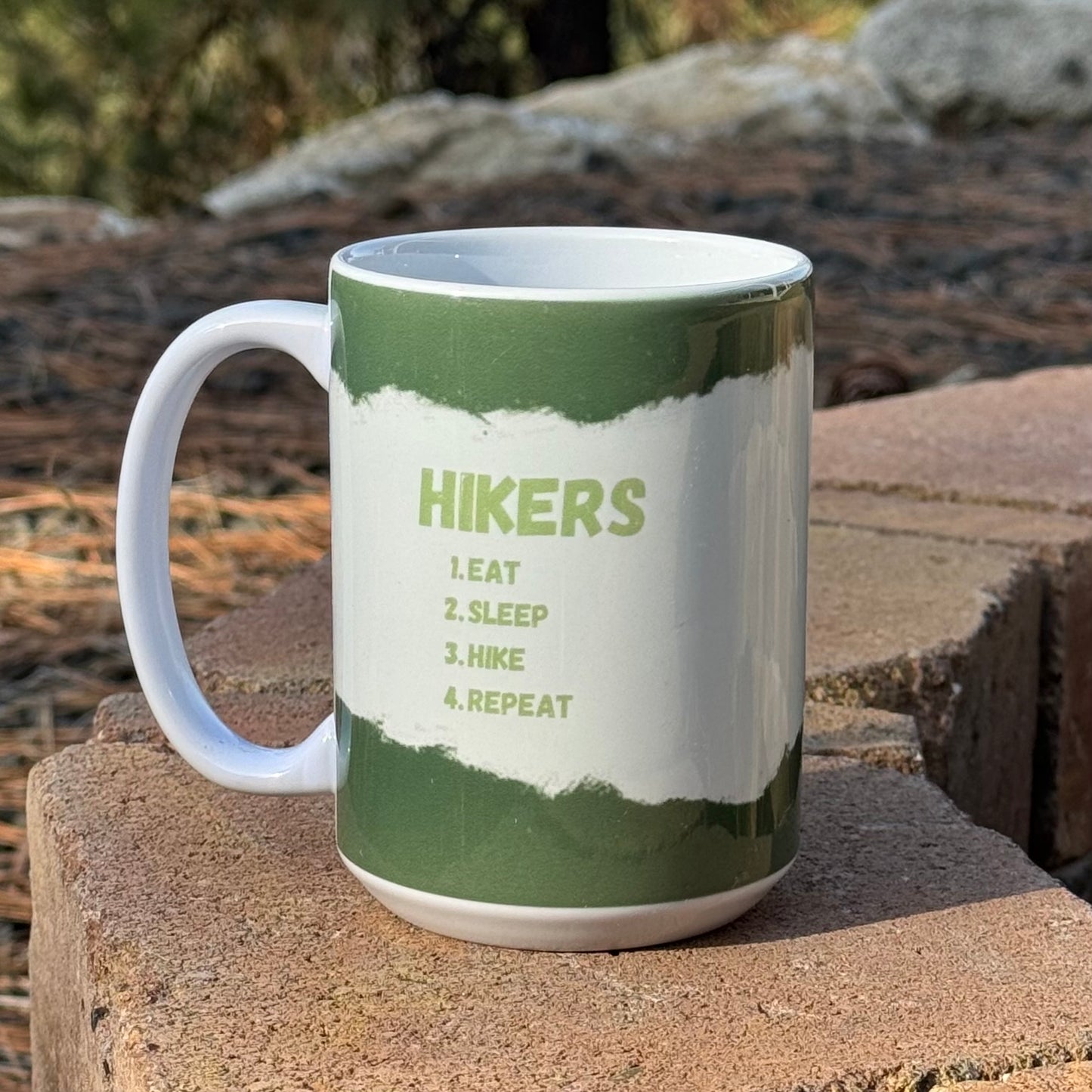 Hiker 15oz White Mug