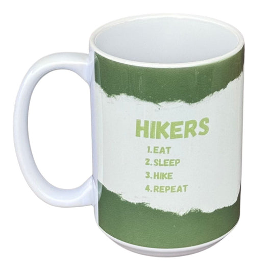 Hiker 15oz White Mug