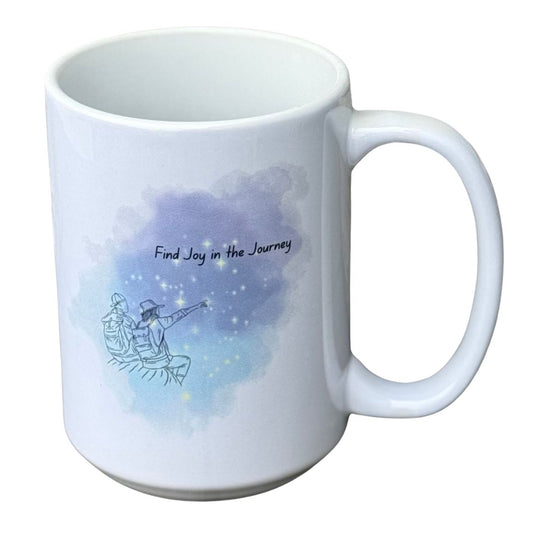 Joy in the Journey 15oz White Mug