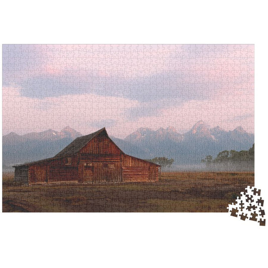 Mormon Barn - 1014 pc jigsaw puzzle