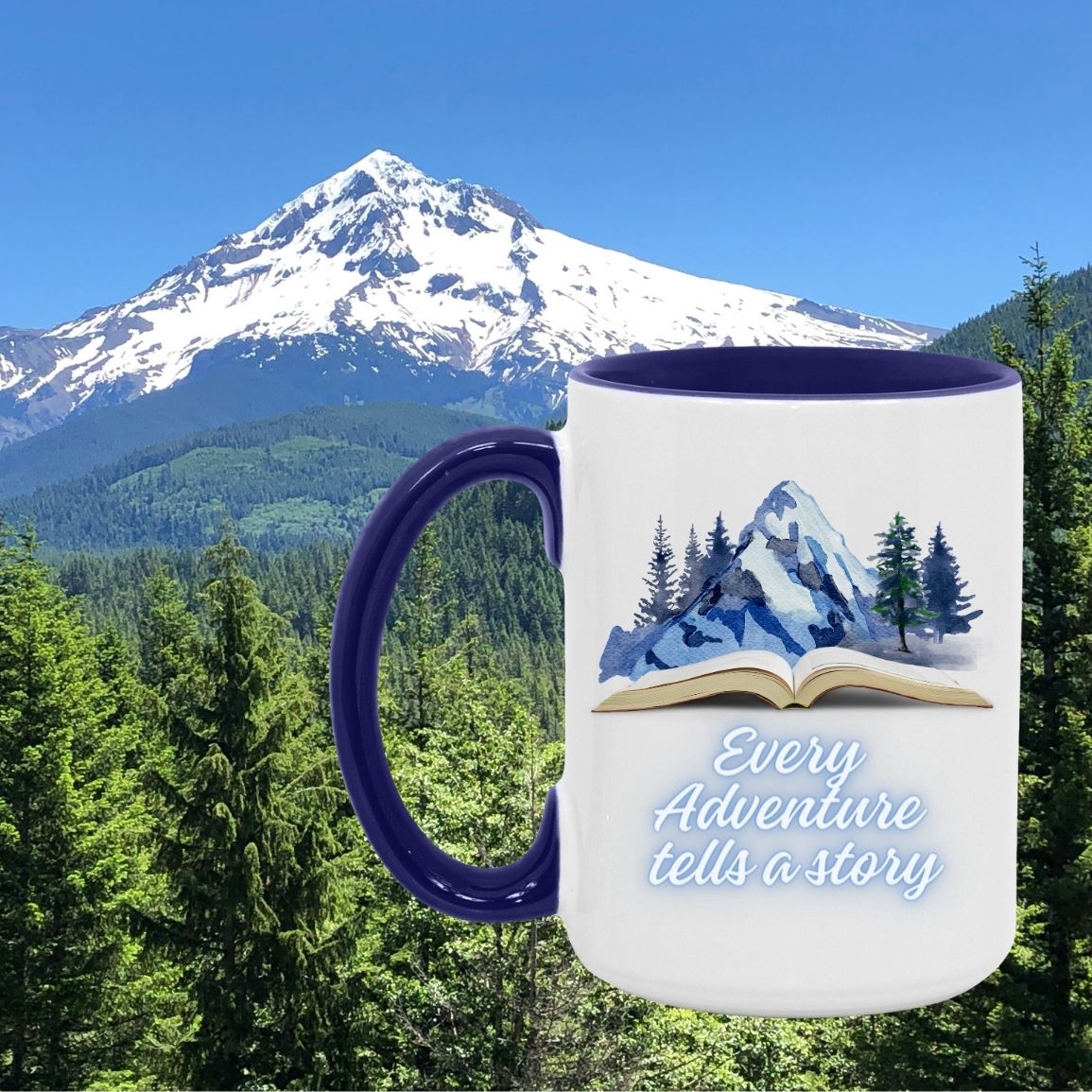 A Mountain Adventure - 15oz Accent Mug