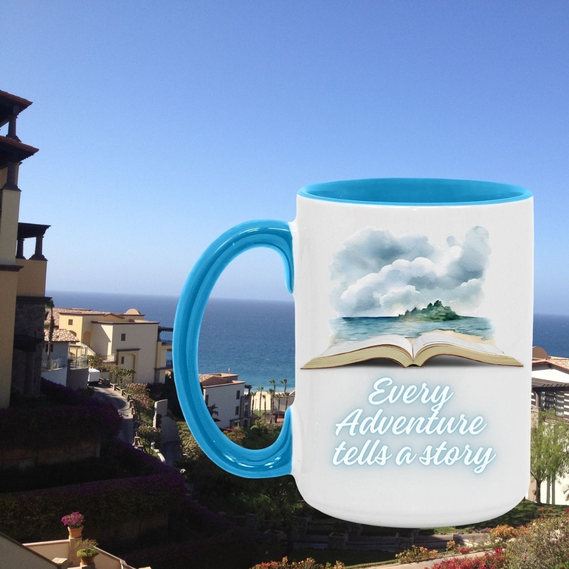 An Ocean Adventure 15oz Accent Mug