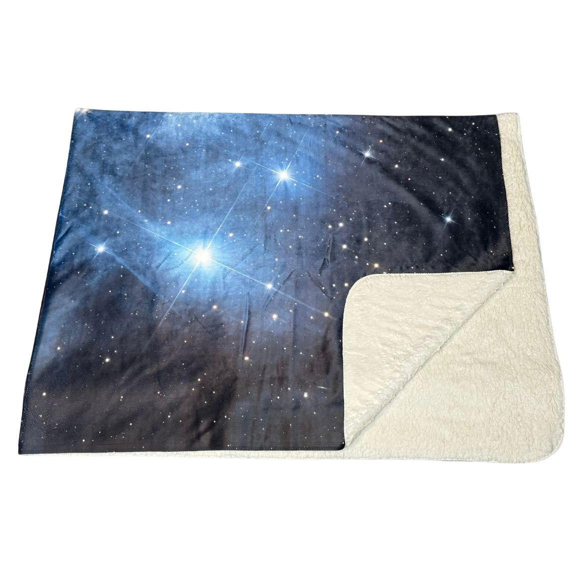 Pleiades Sherpa Fleece Blanket